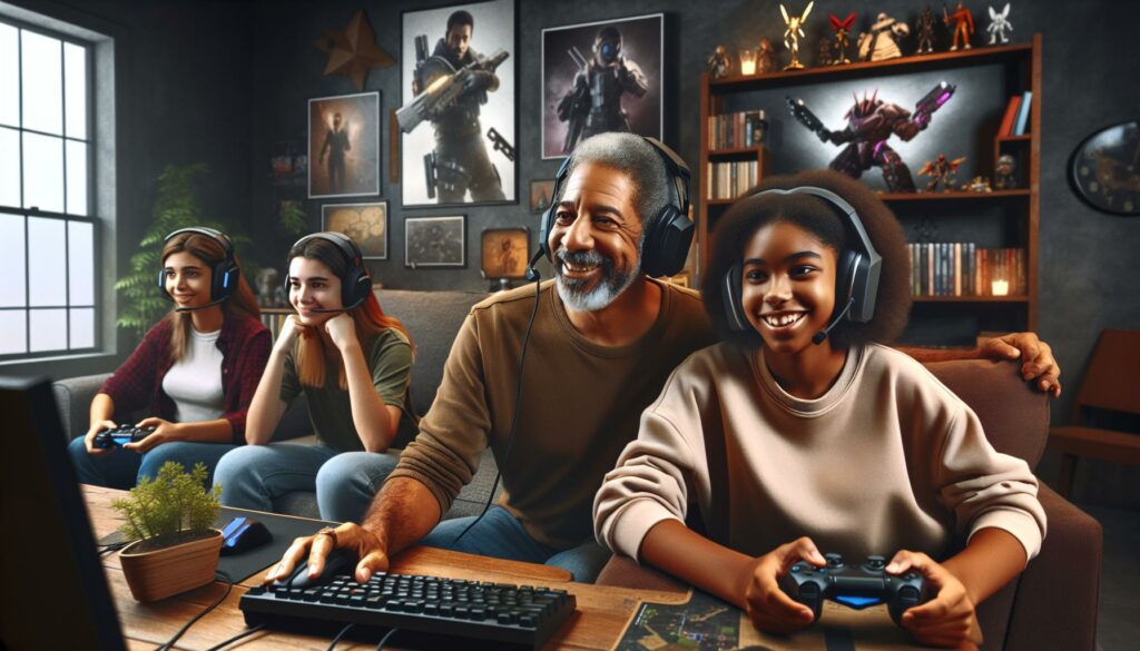 mmo gaming culture: an online gaming family