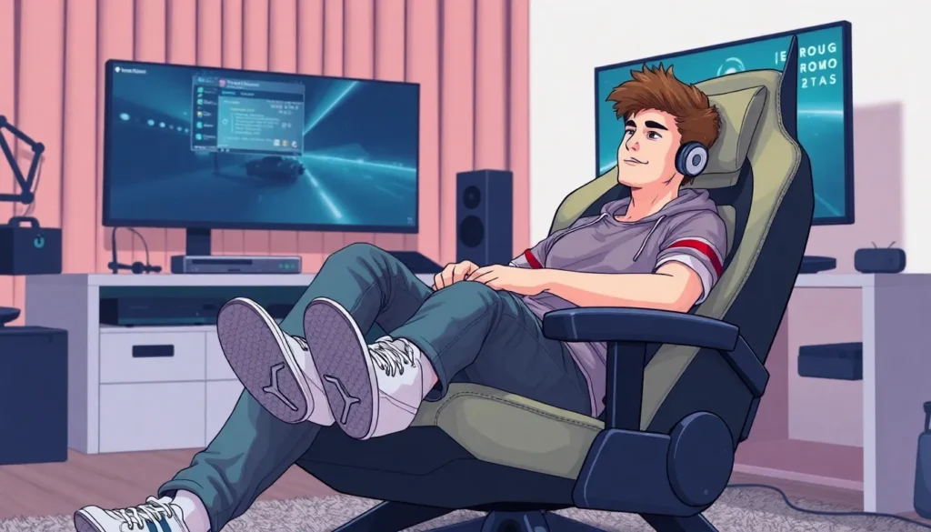 floor gaming chair for adults